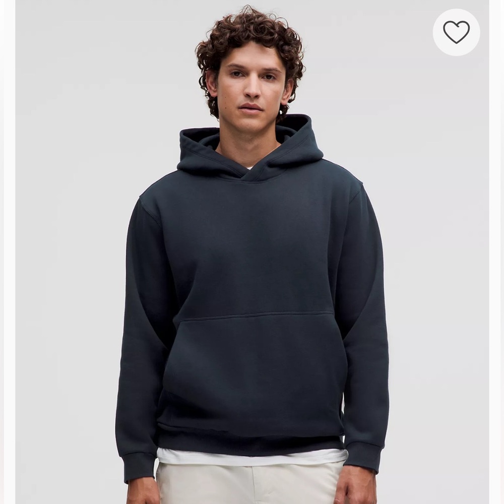 Lululemon Navy Blue Basic / Classic Hoodie - image 1